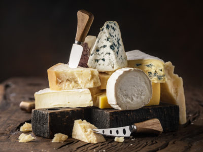 Hard cheese is good for teeth because of calcium